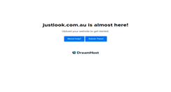 Desktop Screenshot of justlook.com.au