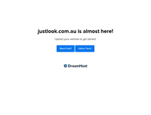Tablet Screenshot of justlook.com.au